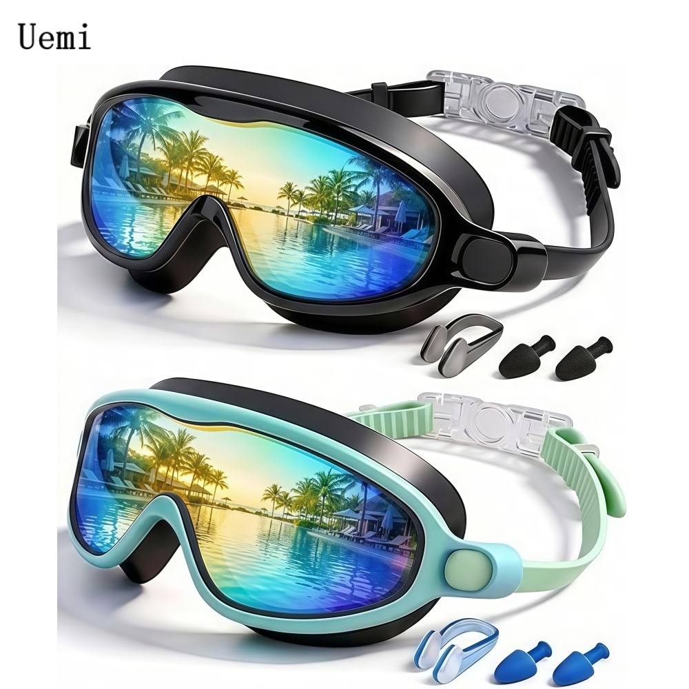 Swim Goggles Anti Fog Uv - Swim Goggles, Wide View Anti Fog