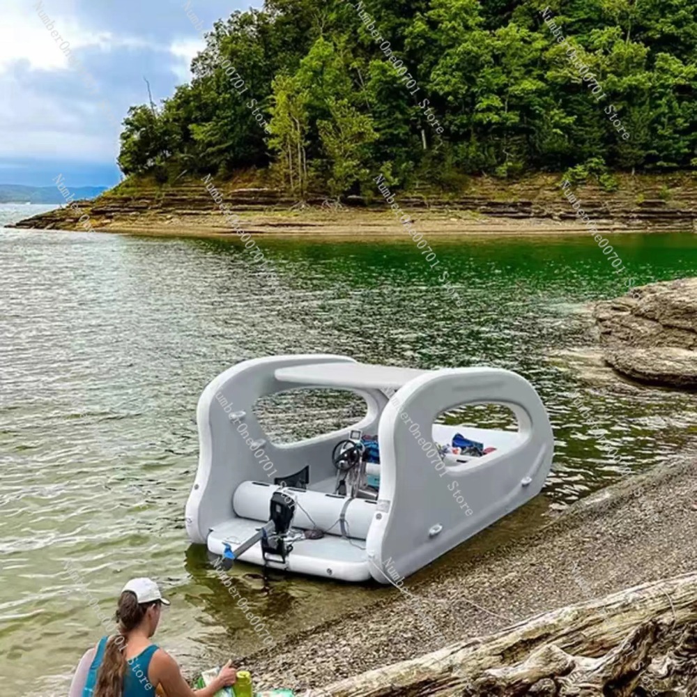 Inflatable Kart Boat Electric  - Water Slide Inflatable review and price