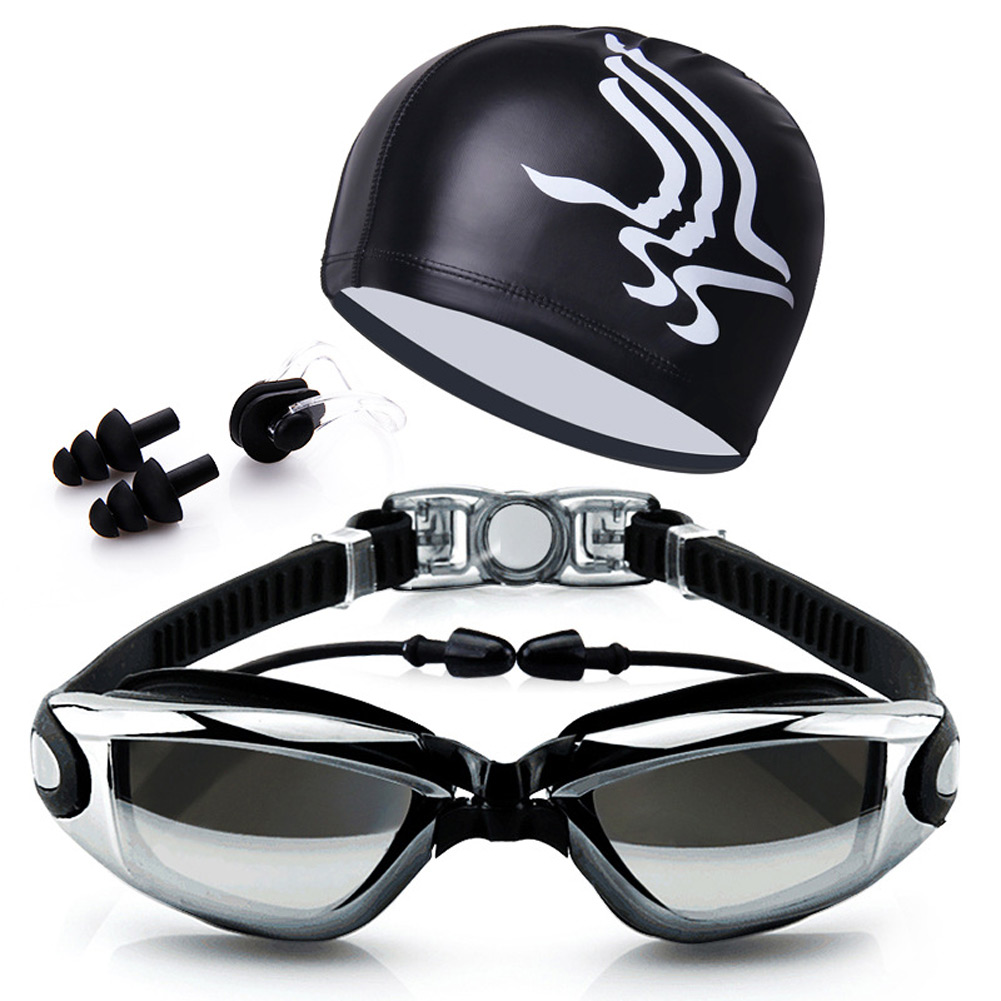 Adult Swimming Glasses Kit Coa - Swim Goggles Anti Fog Uv review and price
