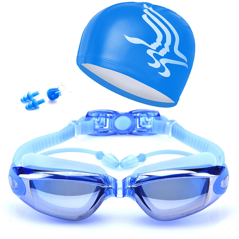 Adult Swimming Glasses Kit Coa - Swim Goggles Anti Fog Uv review and price