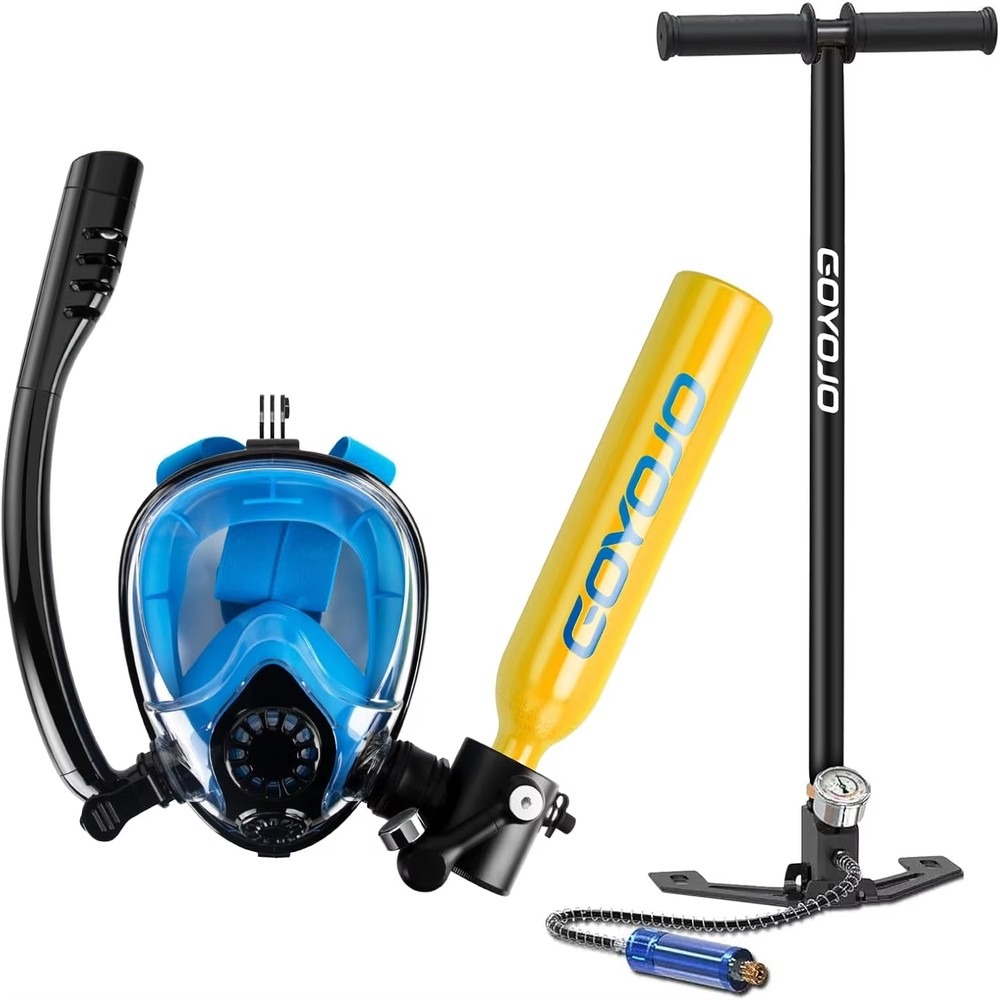 0.5L Scuba Tank Full Face Snor - Snorkel Mask Full Face review and price
