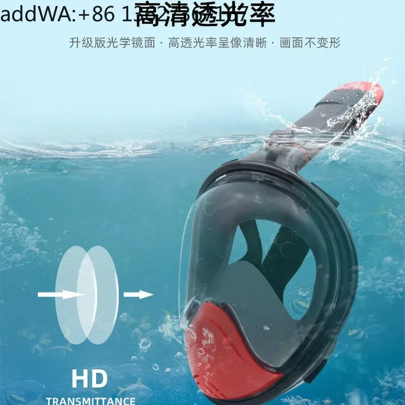 Dry snorkeling mask, adult ful - Snorkel Mask Full Face review and price