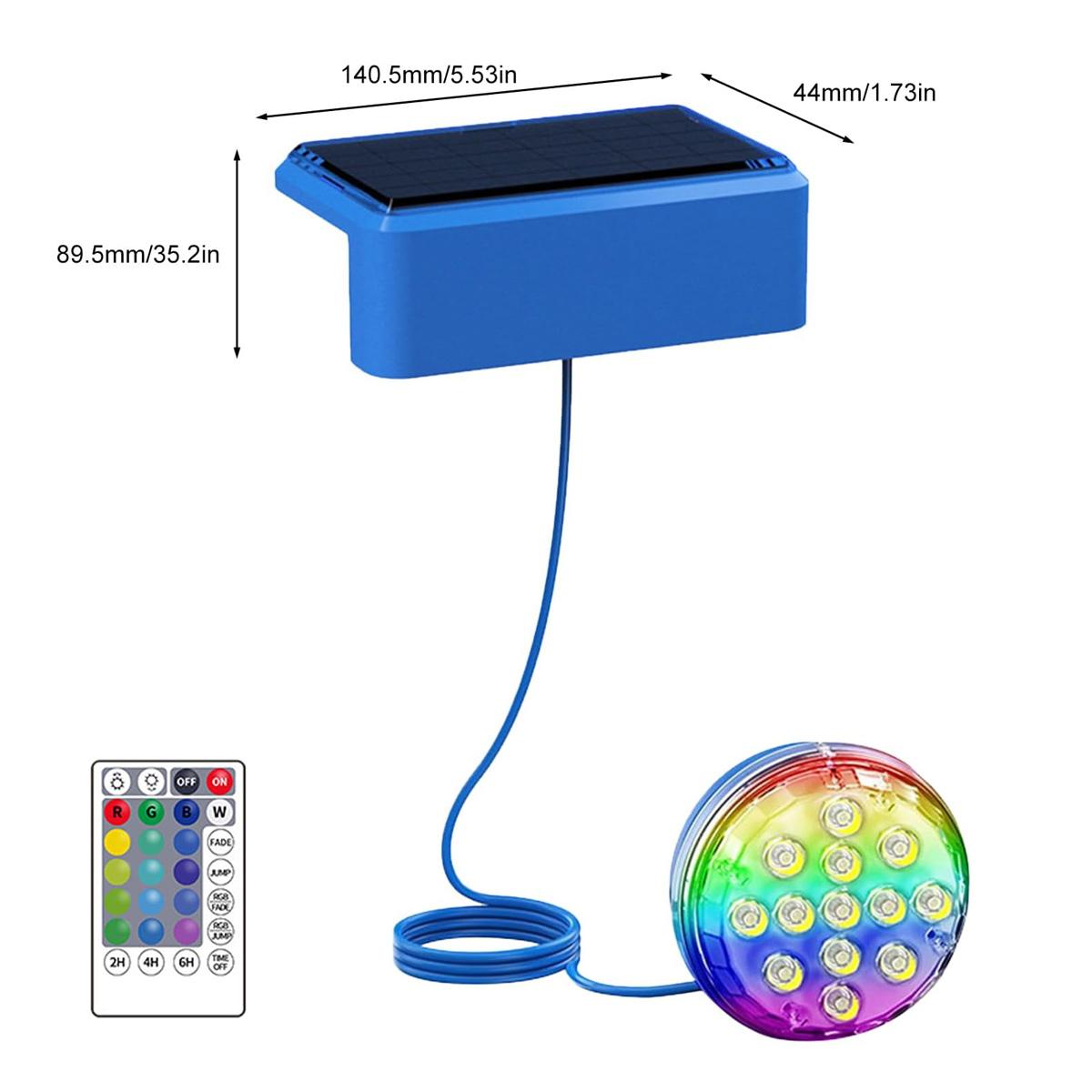 Underwater Solar Pool Light wi - Pool Light Solar Rechargeable review and price