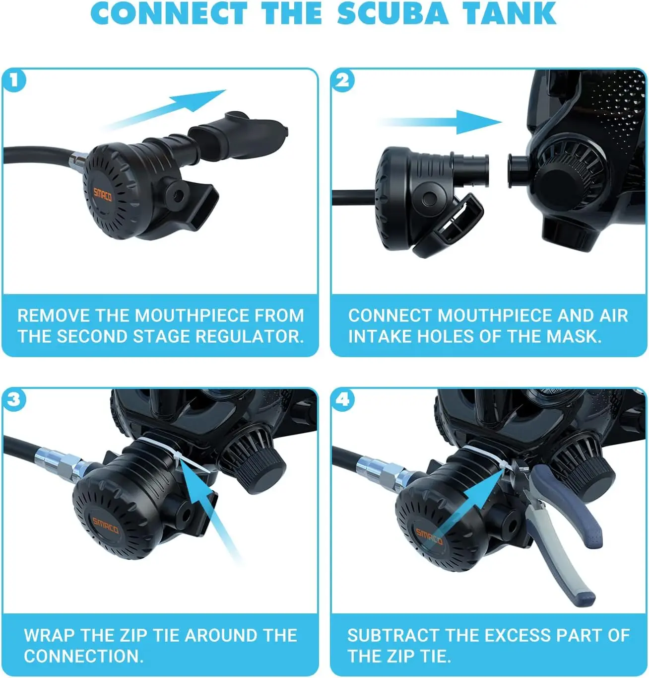 Full Face Diving Mask with Cam - Snorkel Mask Full Face review and price