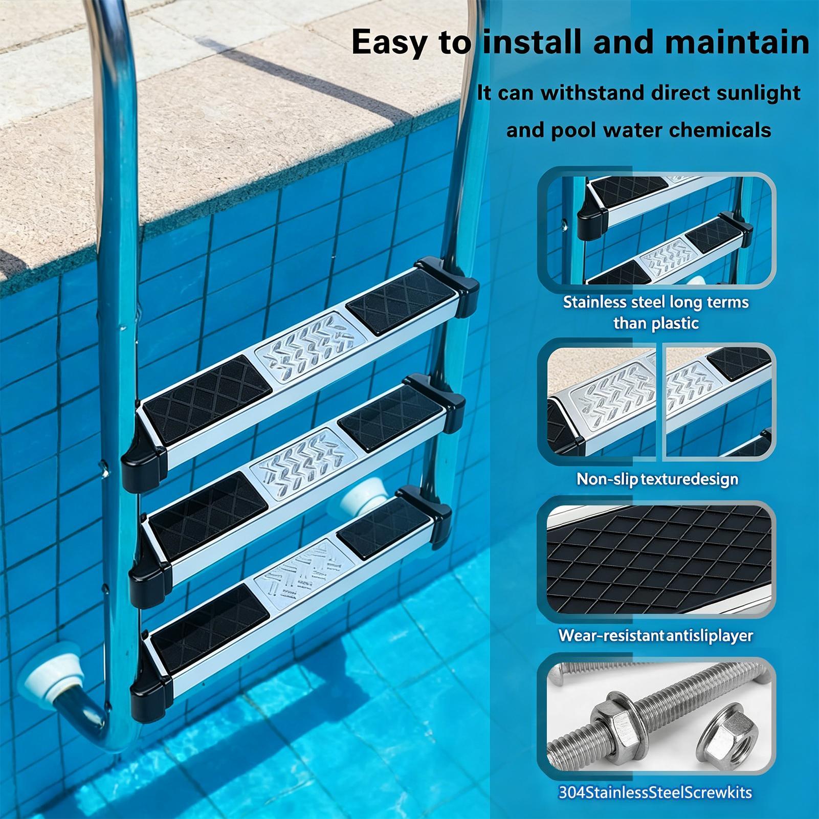 Inground Pool Ladder Steps 1.9 - Pool Ladder Above Ground review and price