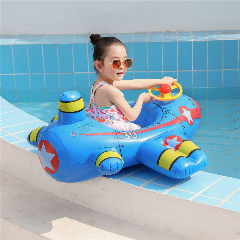 Baby Swimming Circle Airplane  - Pool Float Ring Inflatable review and price