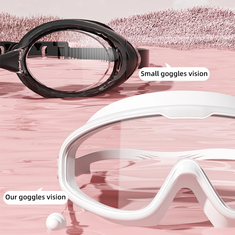 Swimming Goggles Big Frame Swi - Swim Goggles Anti Fog Uv review and price