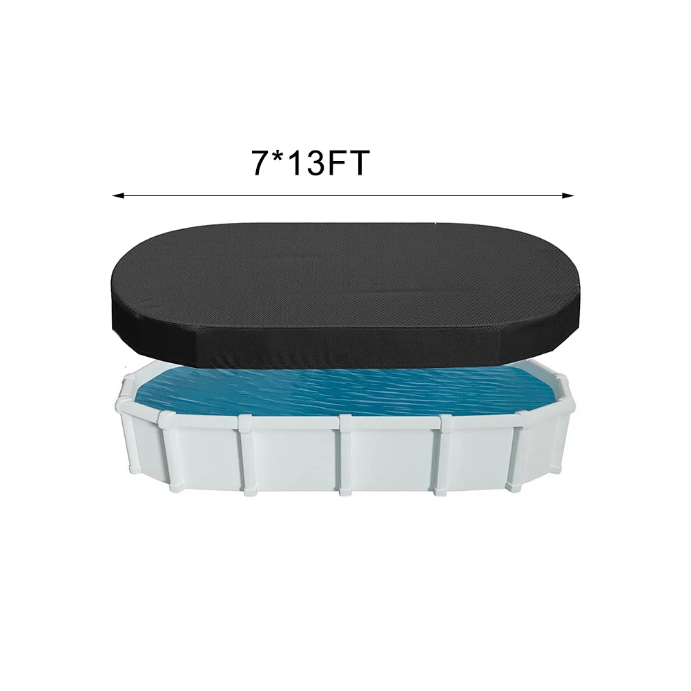 Solar Oval Pool Cover Rectangu - Pool Cover Waterproof review and price
