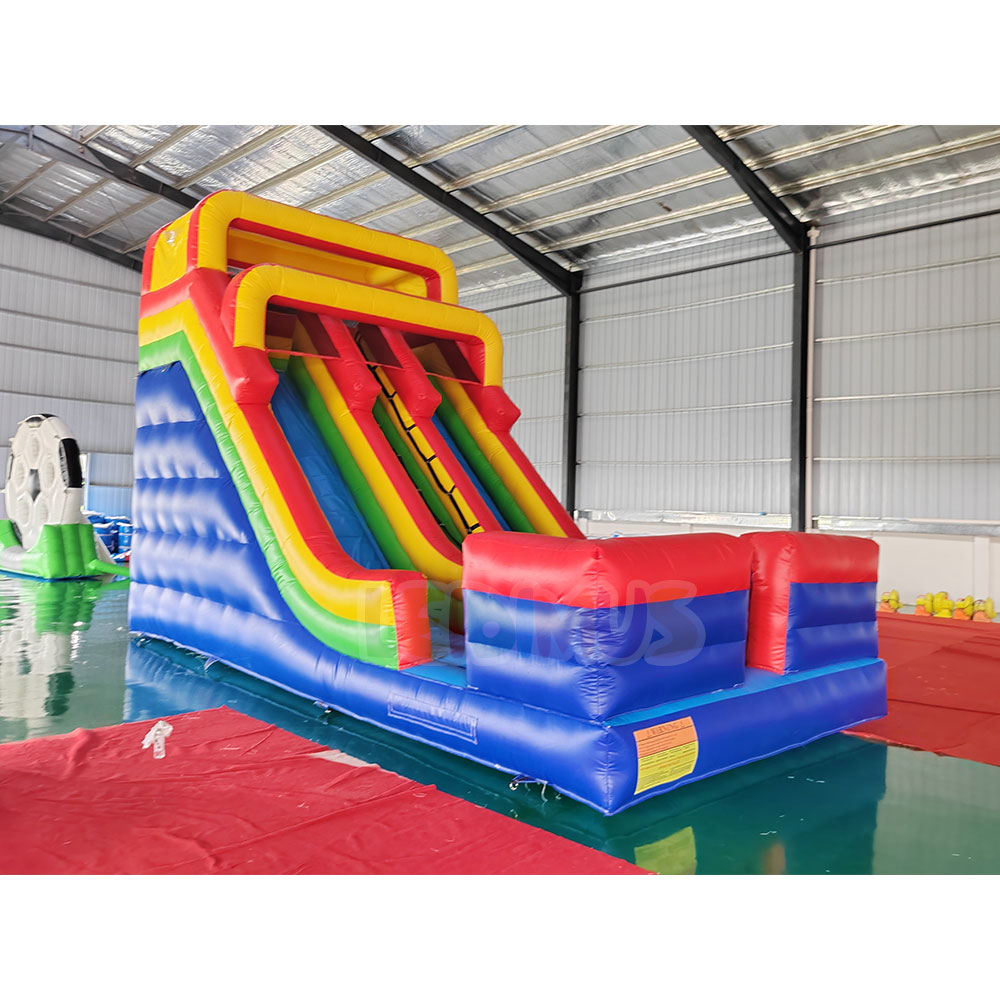 Red and Blue Outdoor Kids Wate - Water Slide Inflatable review and price