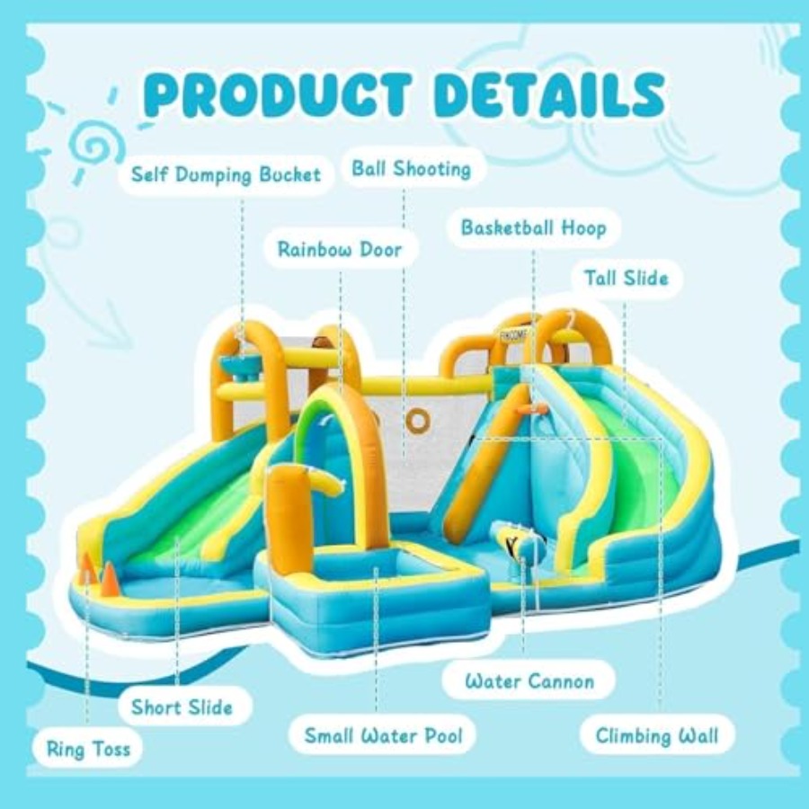 Backyard outdoor inflatable wa - Water Slide Inflatable review and price