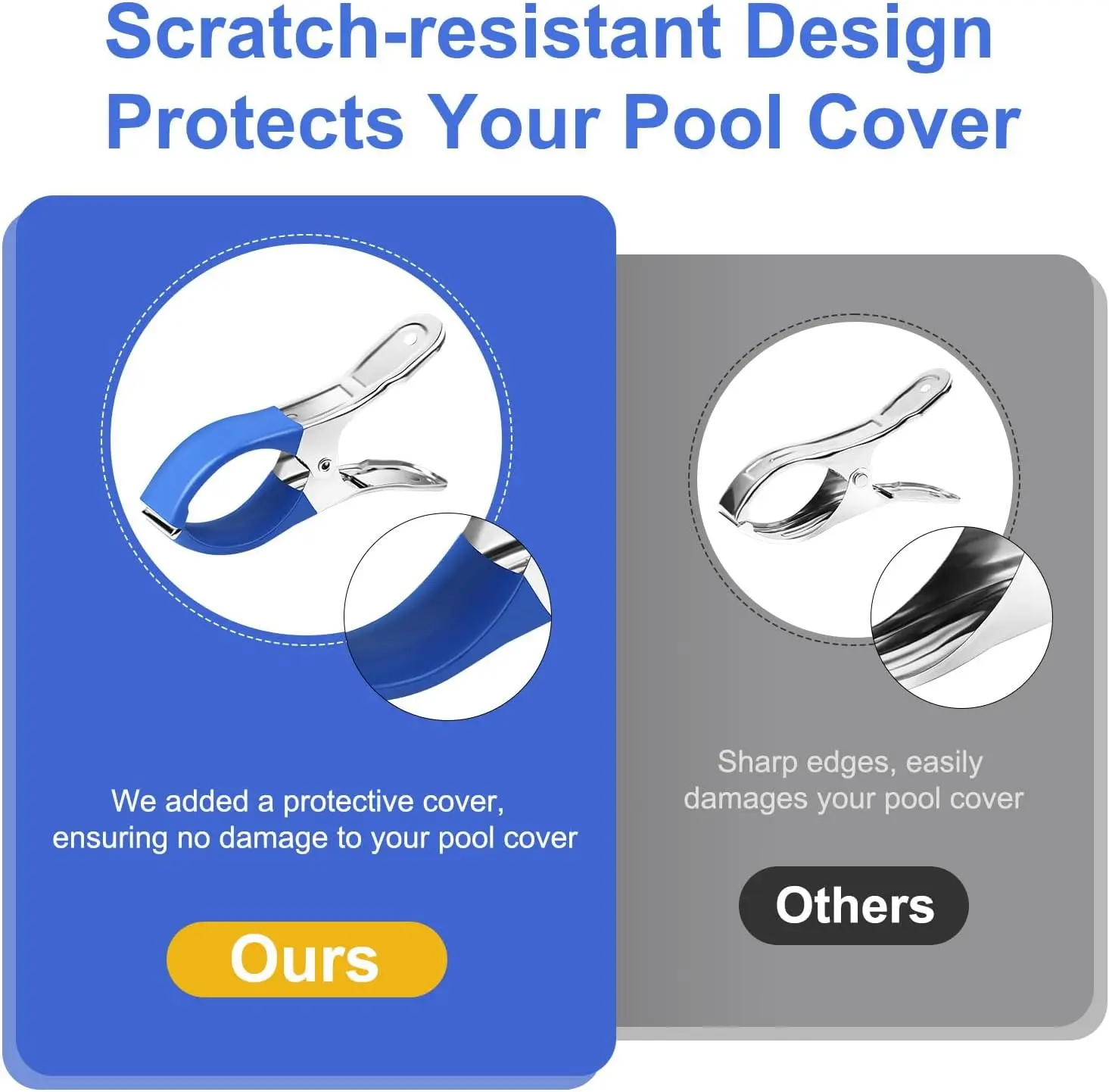 6/12Pcs Pool Cover Clips Stain - Pool Ladder Above Ground review and price
