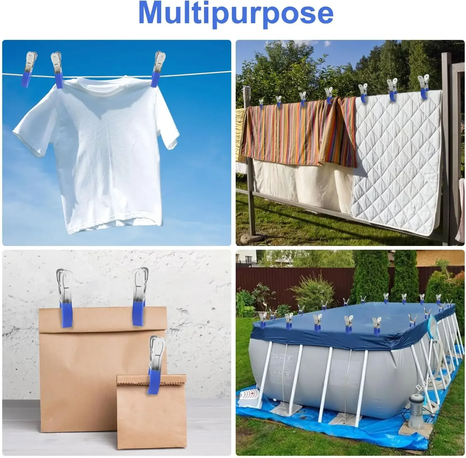 6/12Pcs Pool Cover Clips Stain - Pool Ladder Above Ground review and price