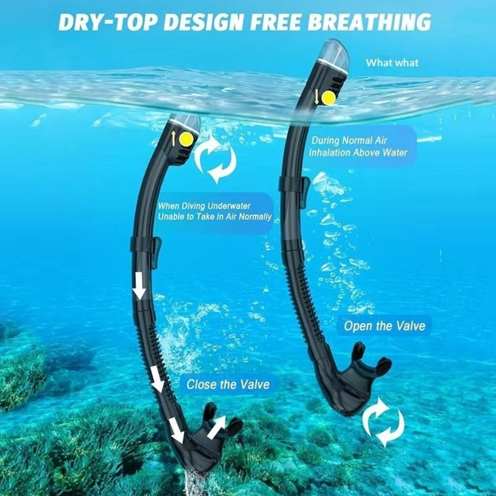 Anti Fog Diving Mask Soft Sili - Snorkel Mask Full Face review and price