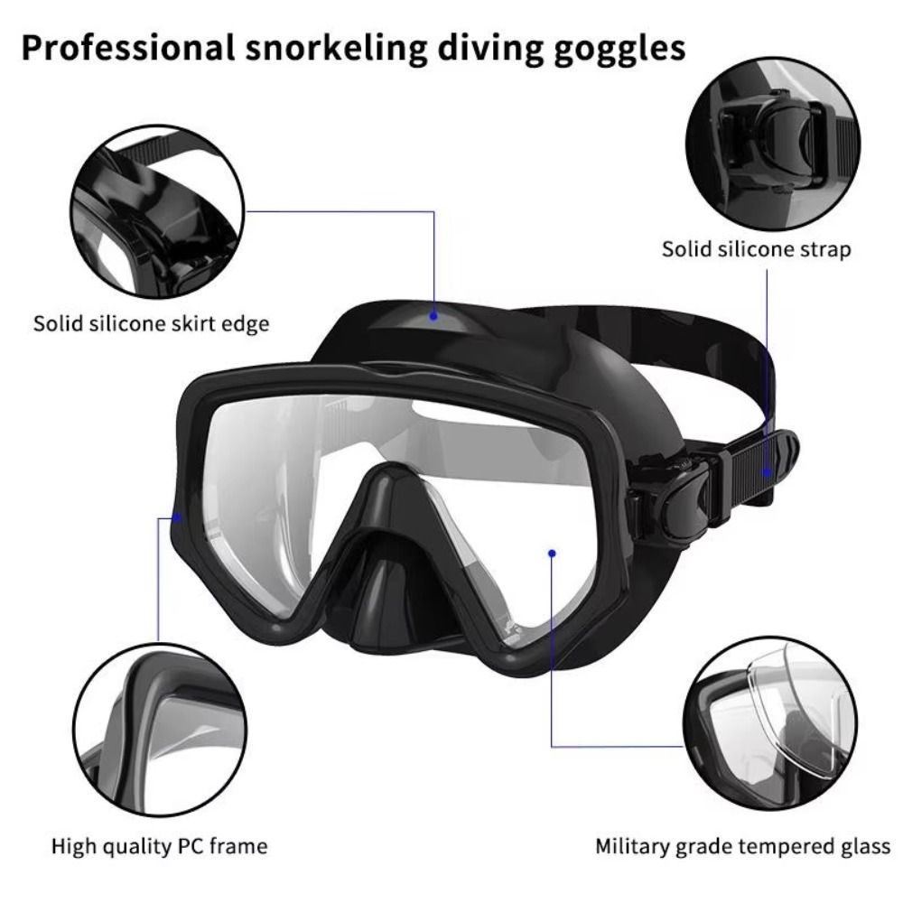 Anti Fog Diving Mask Soft Sili - Snorkel Mask Full Face review and price