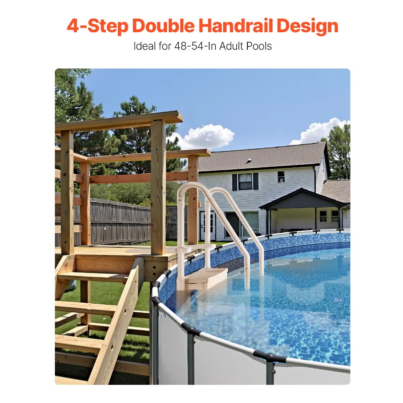 【Hot】 Swimming Pool Ladder Dou - Pool Ladder Above Ground review and price