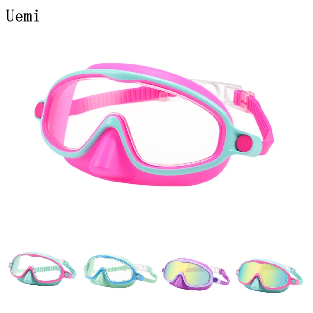 Kids Swim Goggles with Nose Co - Swim Goggles Anti Fog Uv review and price