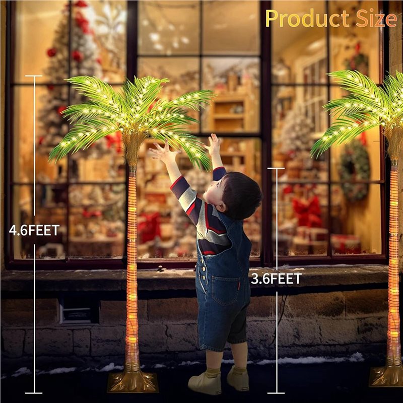 ABRW-Solar Palm Tree Lights Wi - Pool Light Solar Rechargeable review and price