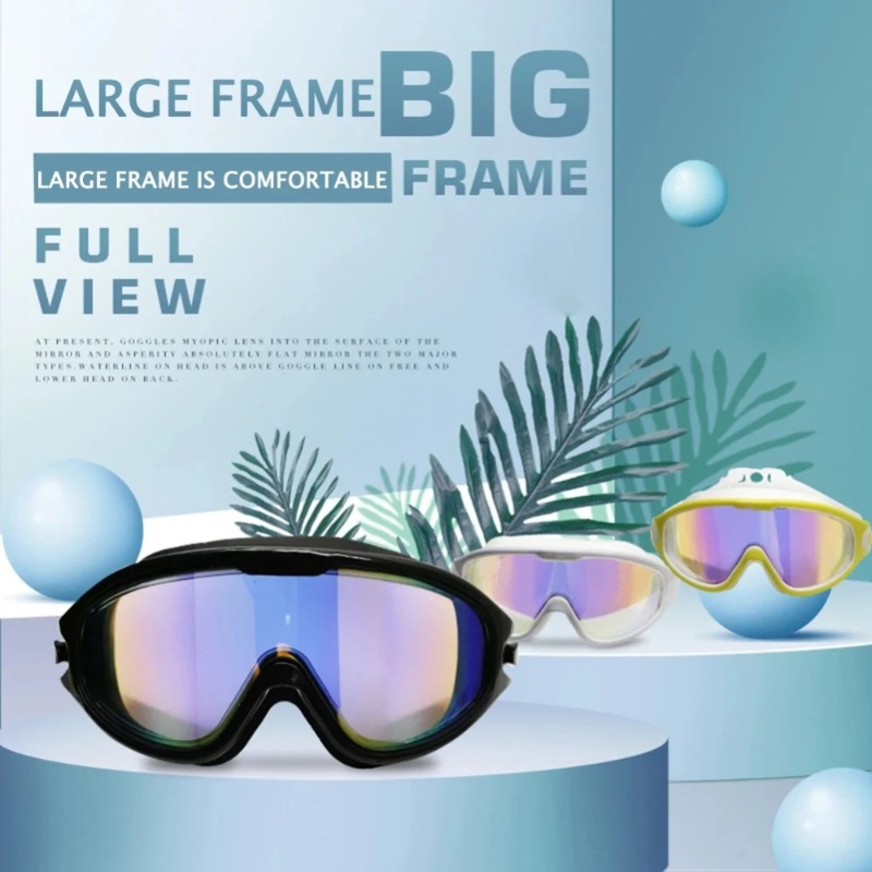 Swimming Goggles Big Frame Swi - Swim Goggles Anti Fog Uv review and price