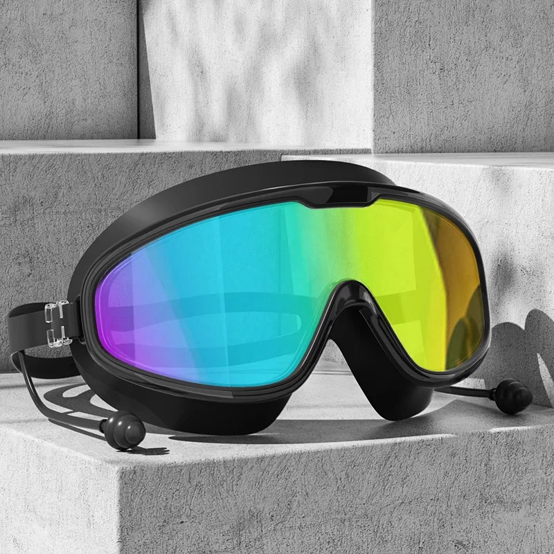 Swimming Goggles Big Frame Swi - Swim Goggles Anti Fog Uv review and price