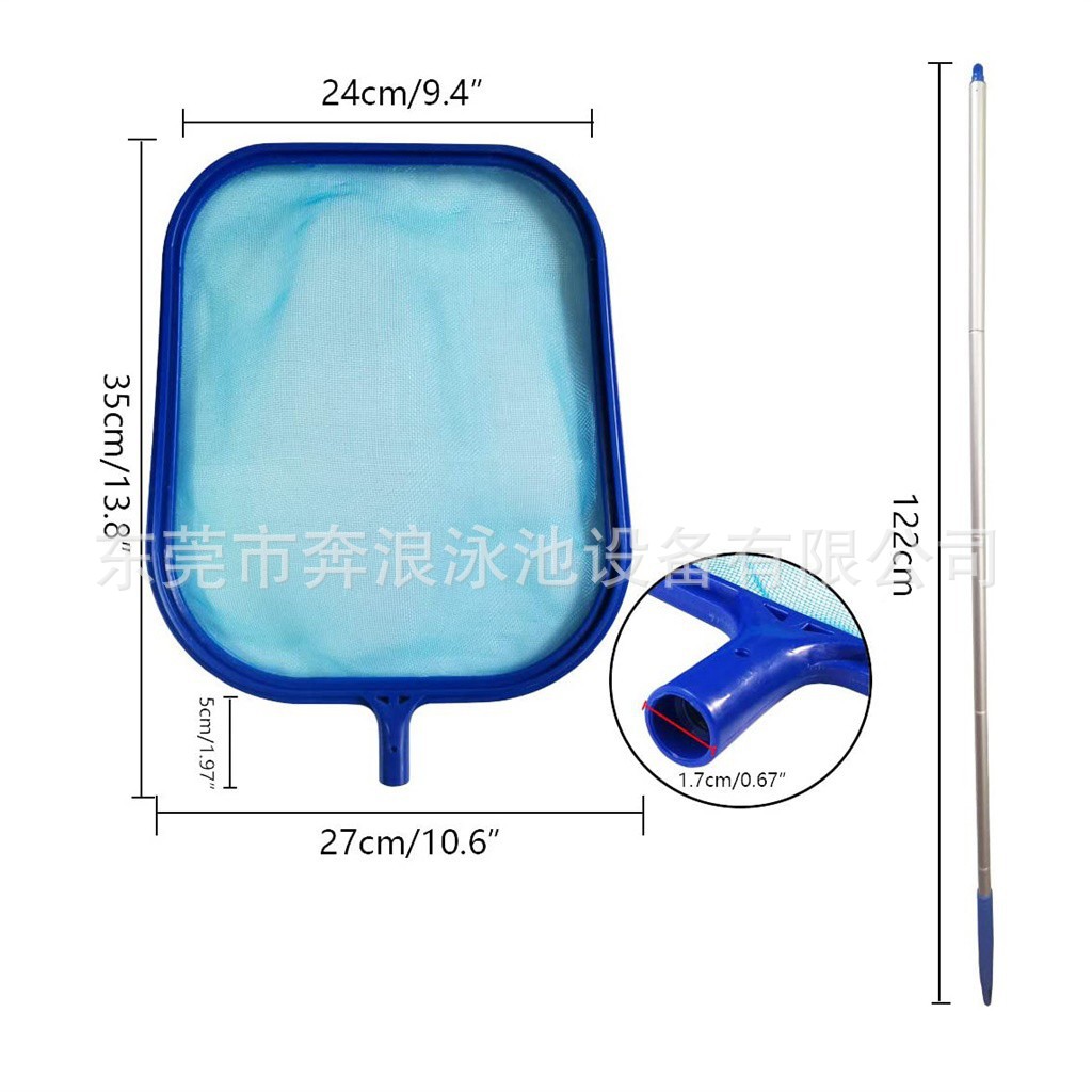 48 Inch Pool Leaf Net With 5 A - Pool Skimmer Net review and price