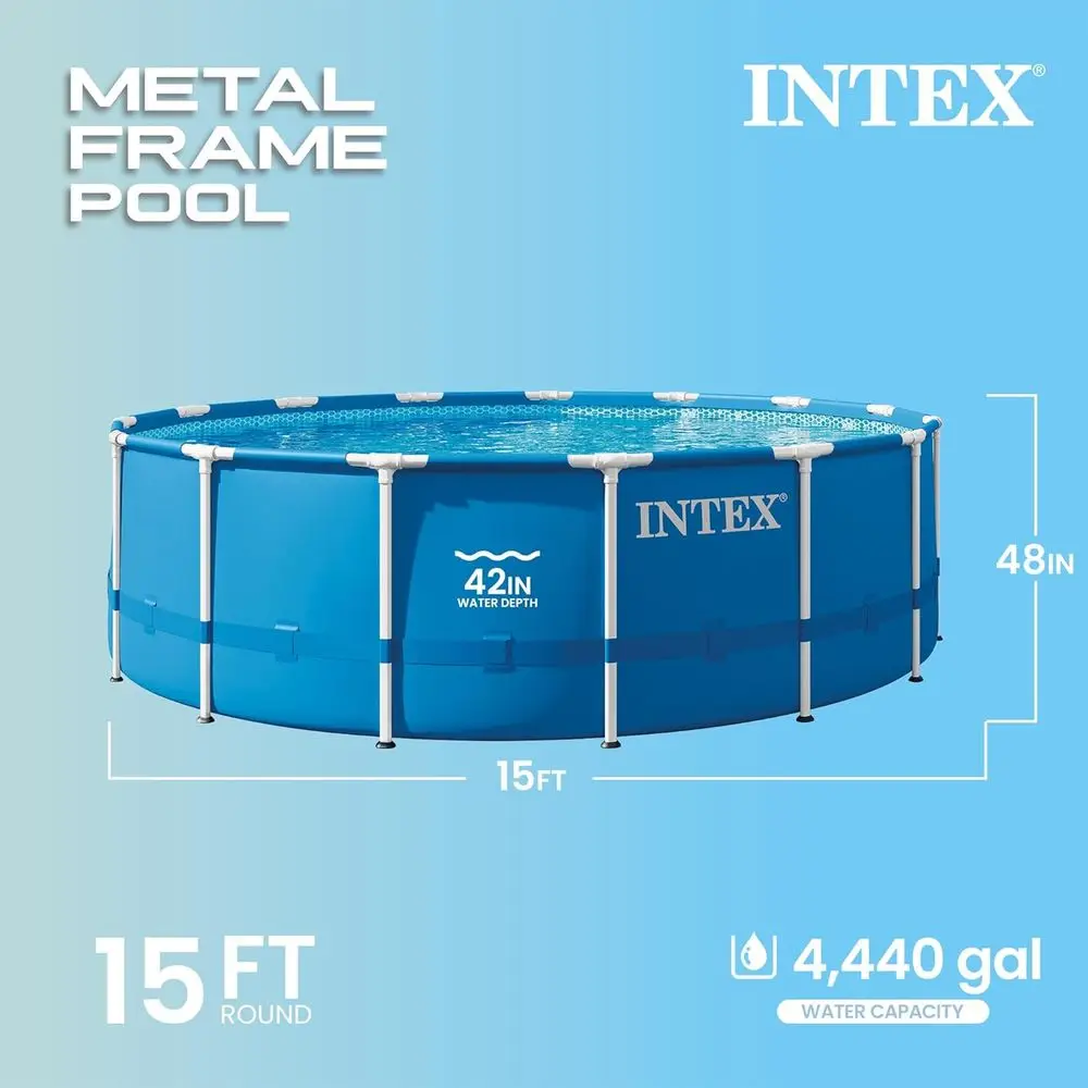 15' x 48 Round Above Ground Po - Pool Ladder Above Ground review and price