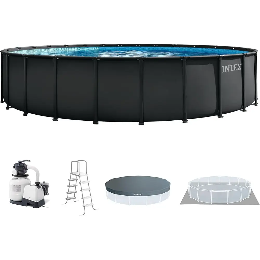 Round 24 ft x 52 in Above Grou - Pool Ladder Above Ground review and price