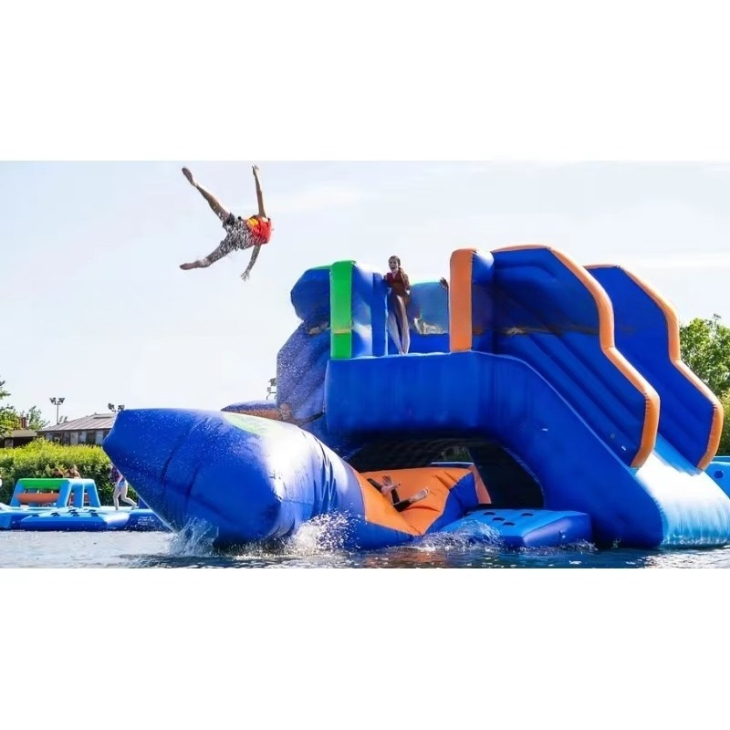 Inflatable Aqua Park Commercia - Water Slide Inflatable review and price