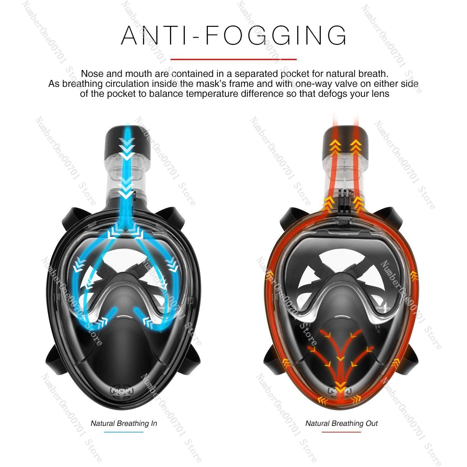 Full Face Snorkeling Mask - Te - Snorkel Mask Full Face review and price