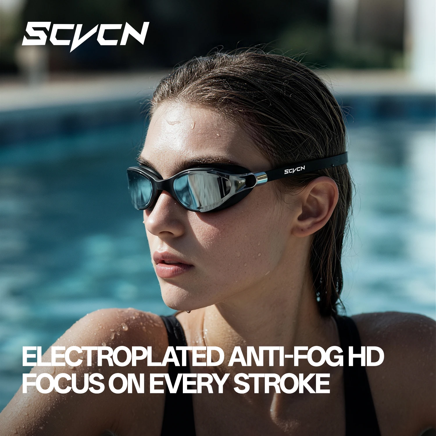 SCVCN Professional Swimming Go - Swim Goggles Anti Fog Uv review and price