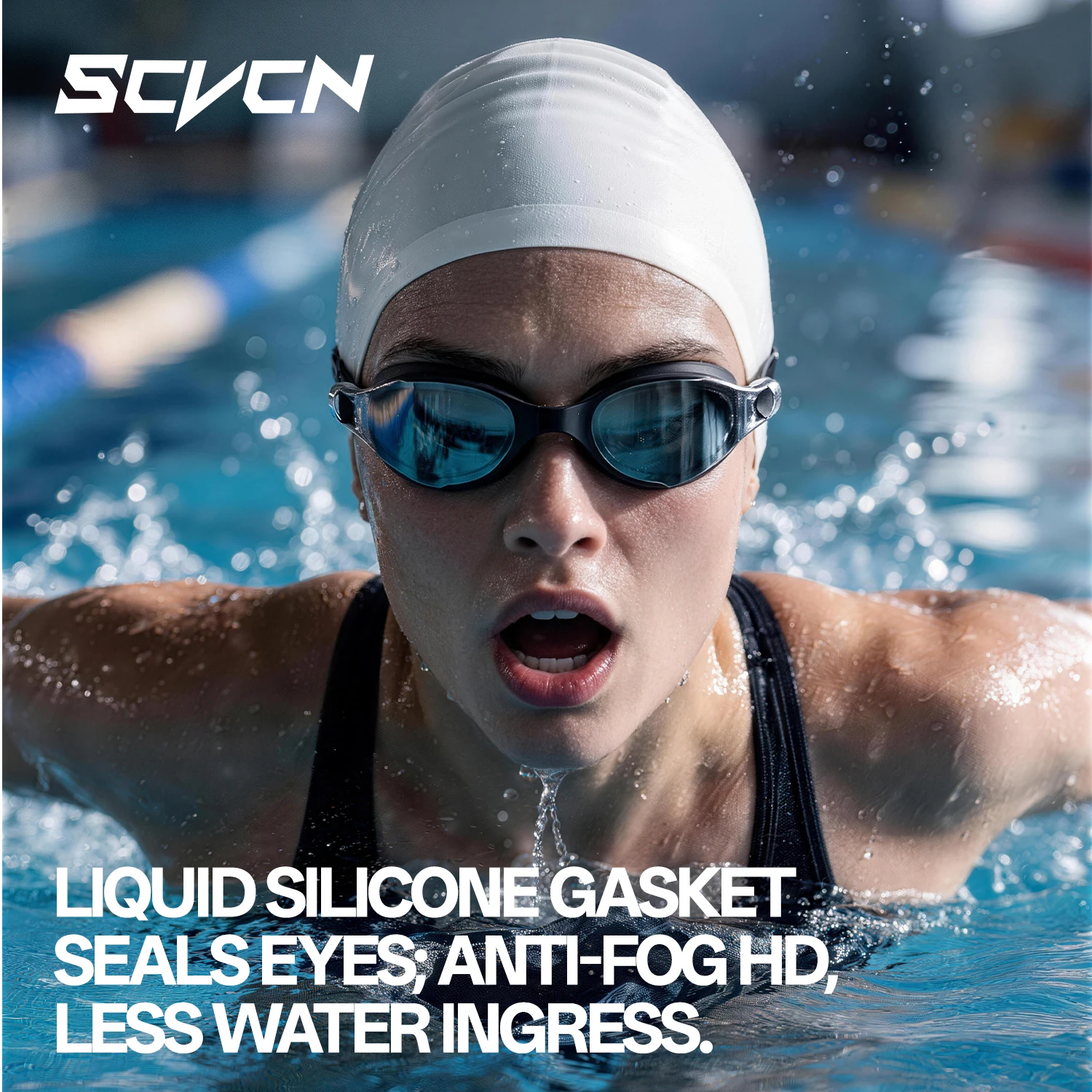 SCVCN Professional Swimming Go - Swim Goggles Anti Fog Uv review and price